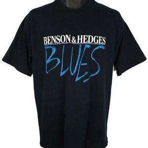 Benson & Hedges Blues T Shirt Vintage 80s Festival St Louis Made In USA Mens